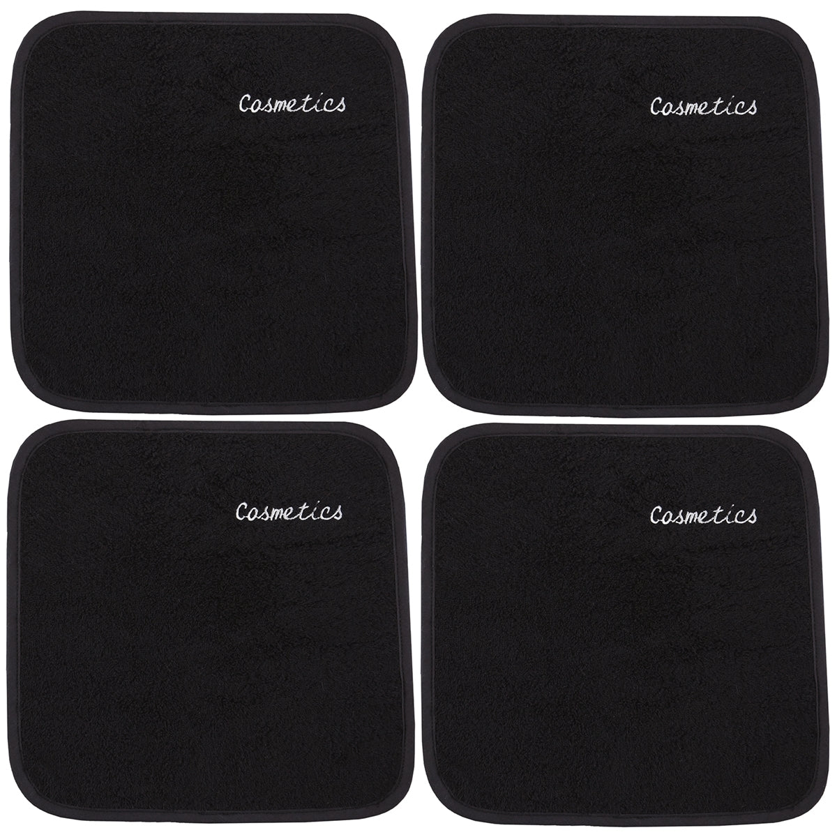 Turkish Parador® Chic Cosmetics Removal Facecloths Set of 4