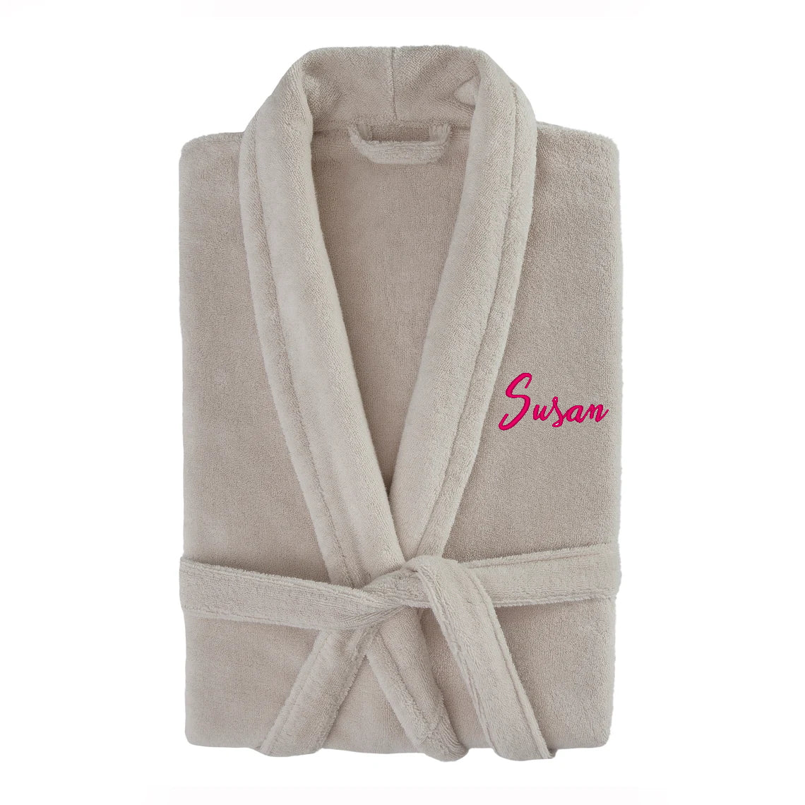 Plush Cotton Robe, Made in Turkey