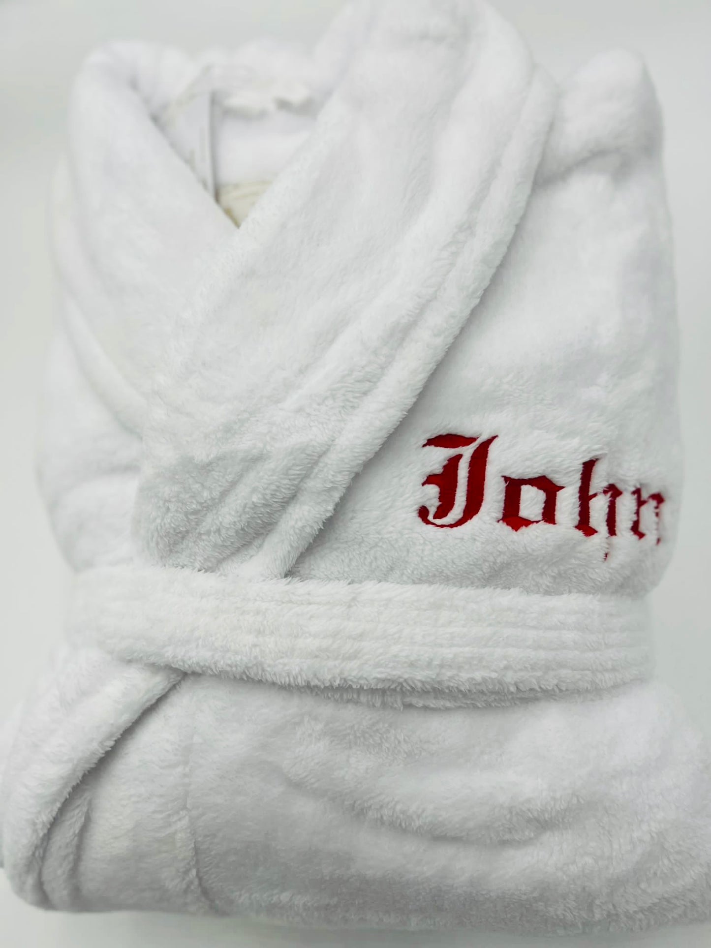 Plush Cotton Robe, Made in Turkey