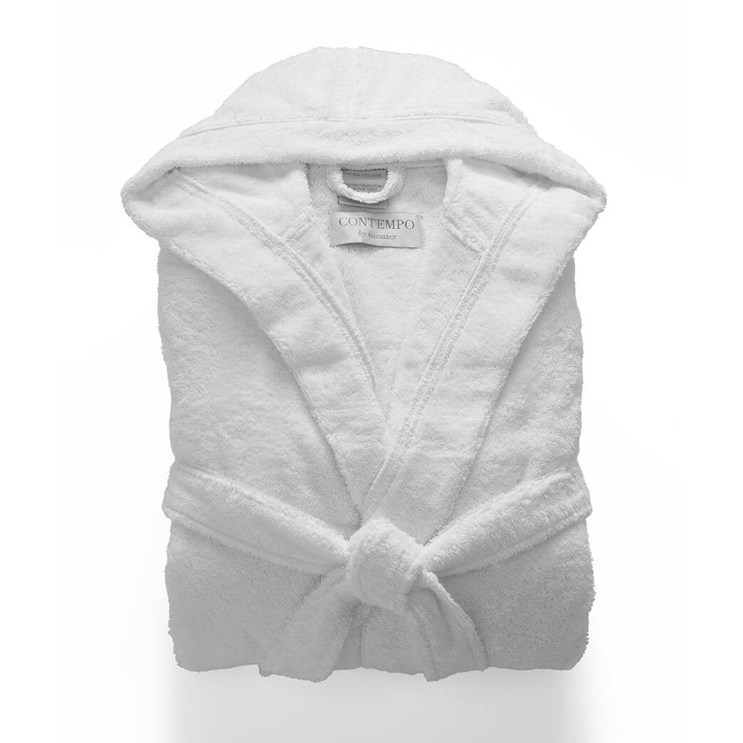 Babylon Soft Hooded Bathrobe, Made in Turkey