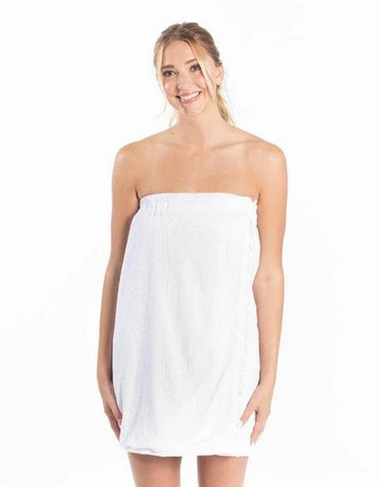 Seersucker Spa Wrap, Custom Embroidered, Bridesmaid, Graduate, Monogrammed Gift, Personalized Towel Wrap, 100% Cotton Terrycloth Sauna Kilt