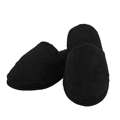 Terry Slippers, Soft & Plush Comfortable Lounging, Made in Turkey