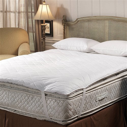 Downlite Deluxe 10/90 Quilted Pillow Top Twin Feather Bed