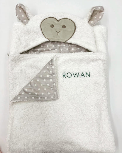 Hooded Towel - Personalized Kids Hooded Towel, Personalized Toddler Towel, Childrens Towel, Monogrammed Towel for Baby, Bath Towel