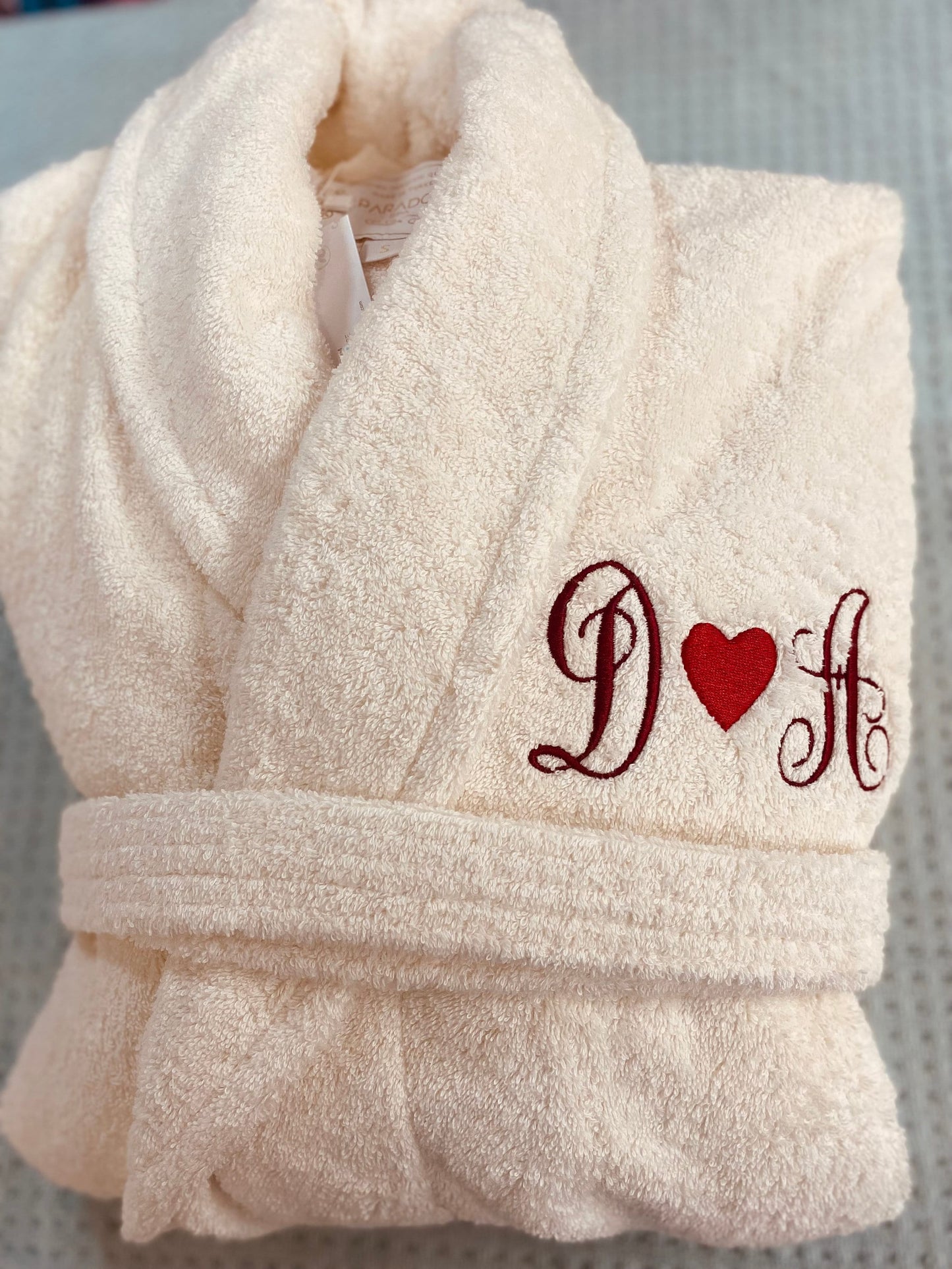 Luxury Turkish Terry Shawl Robe, 100% Cotton, Personalized and Monogrammed Gifts, Wedding, Christmas, Birthday Gift, Unisex
