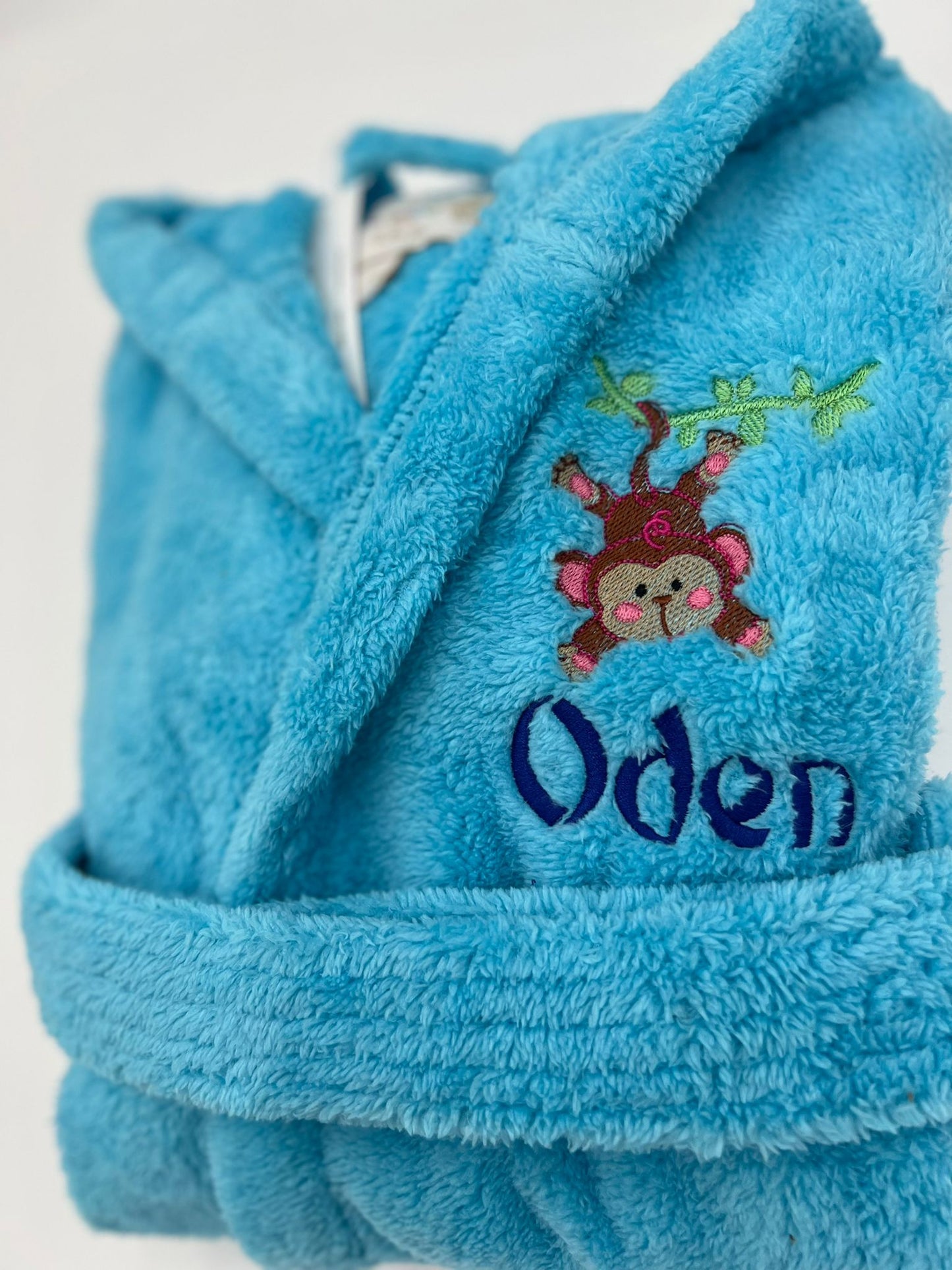 Kids Fleece, Plush, Soft and Warm Hooded Bathrobe for Girls, Made in Turkey