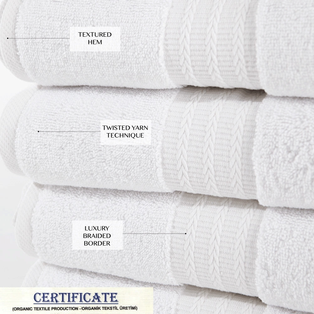 Organic Bath Sheet - Generously Sized - The Turkish Towel Company