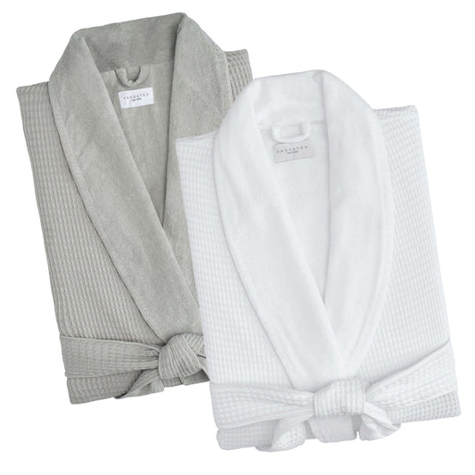 Hotel Waffle-Terry Robe L/XL